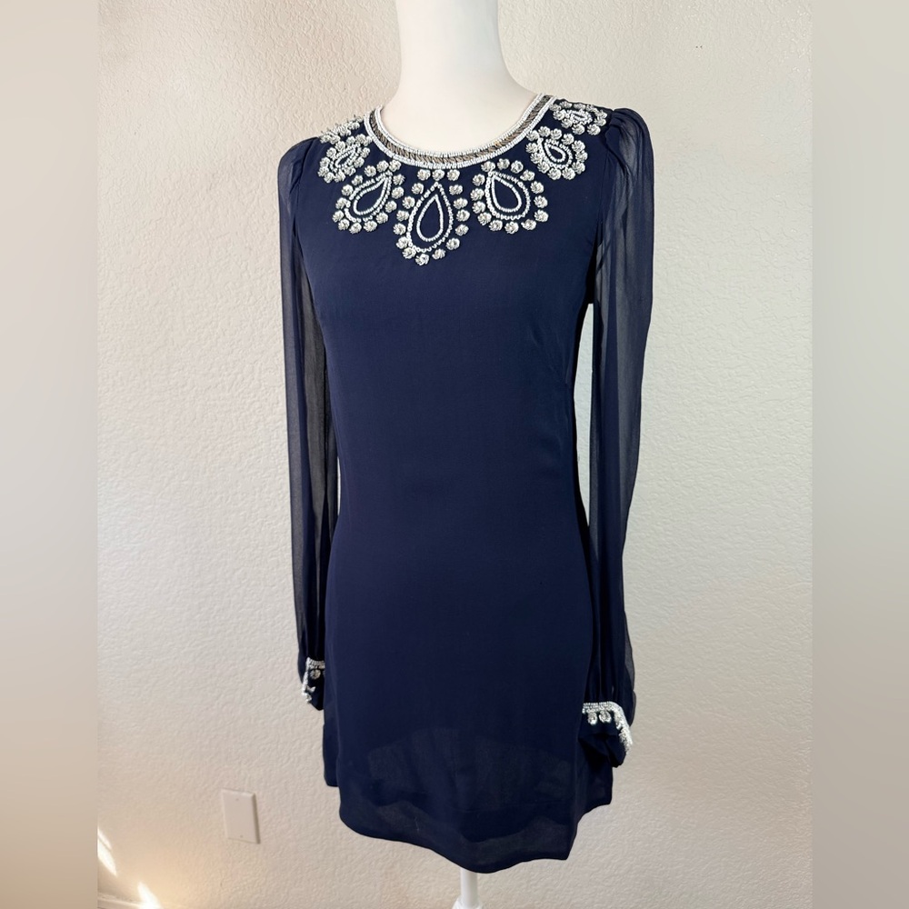 French Connection Beaded Dress. Size‎ 4